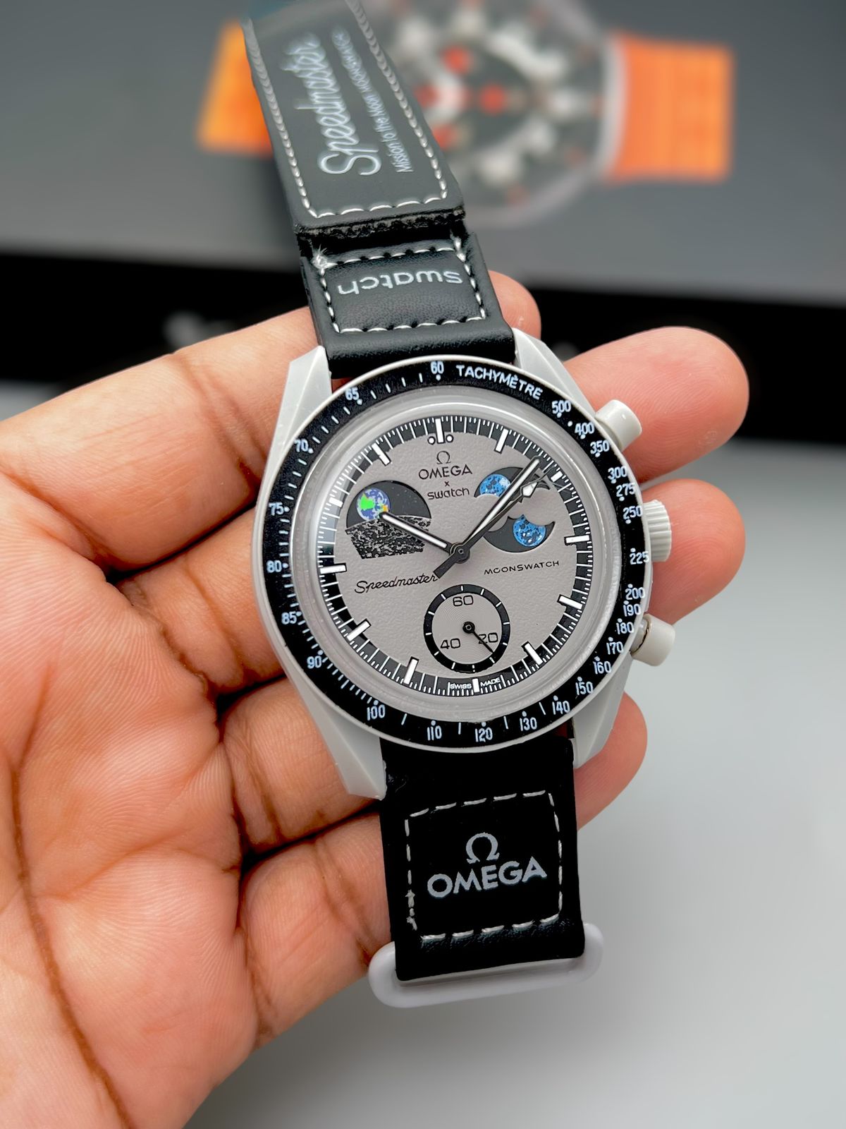 Omega x Swatch Speed Master Moon Swatch – “Mission to the Moon